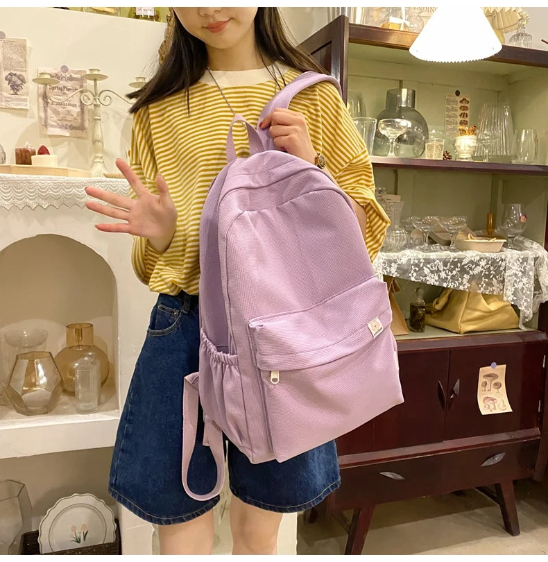 Camp Basel | Viamura Minimalistischer Tagesrucksack Mit Aufgesetzter Fronttasche