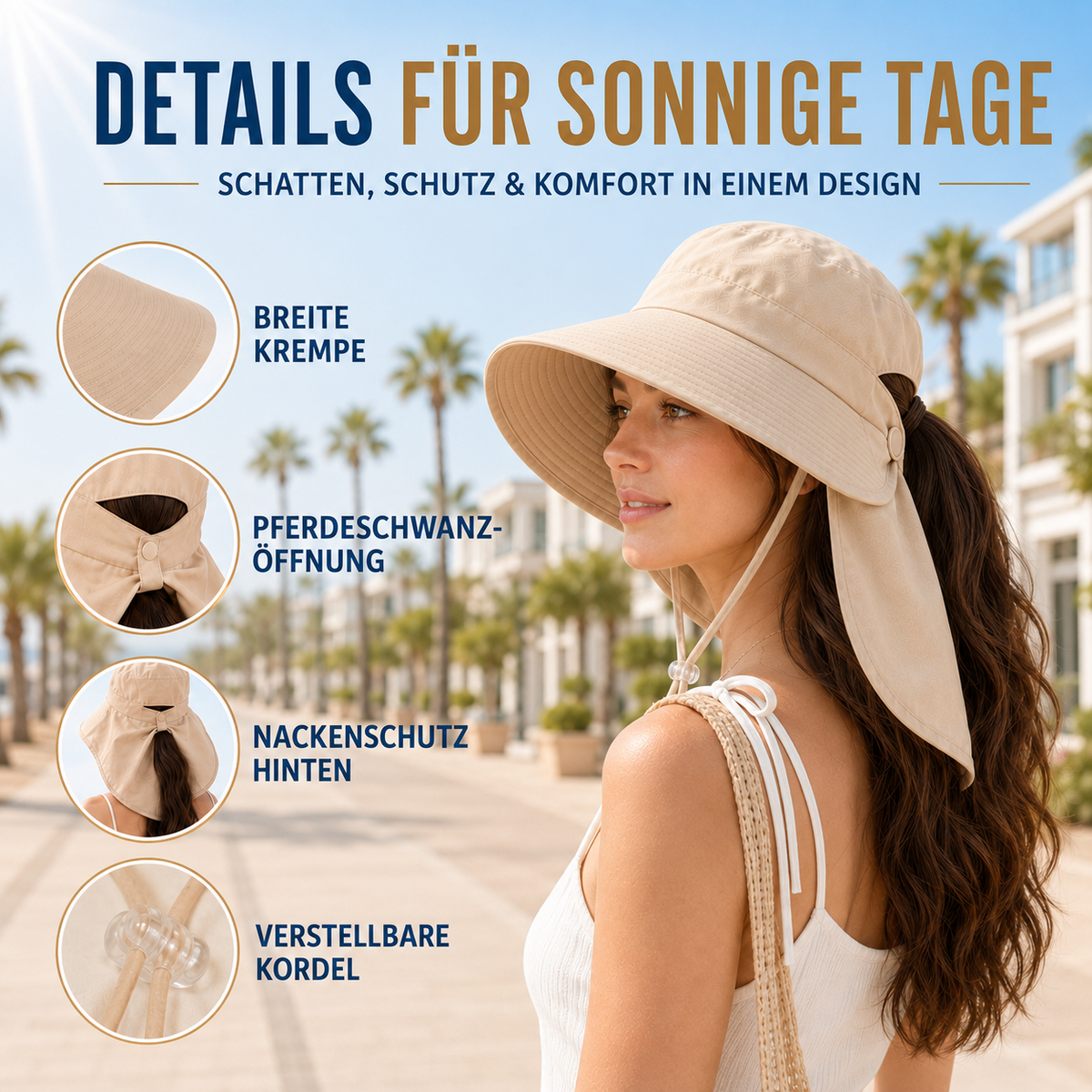 Camp Basel | Vistara Breitkrempiger Sommerhut