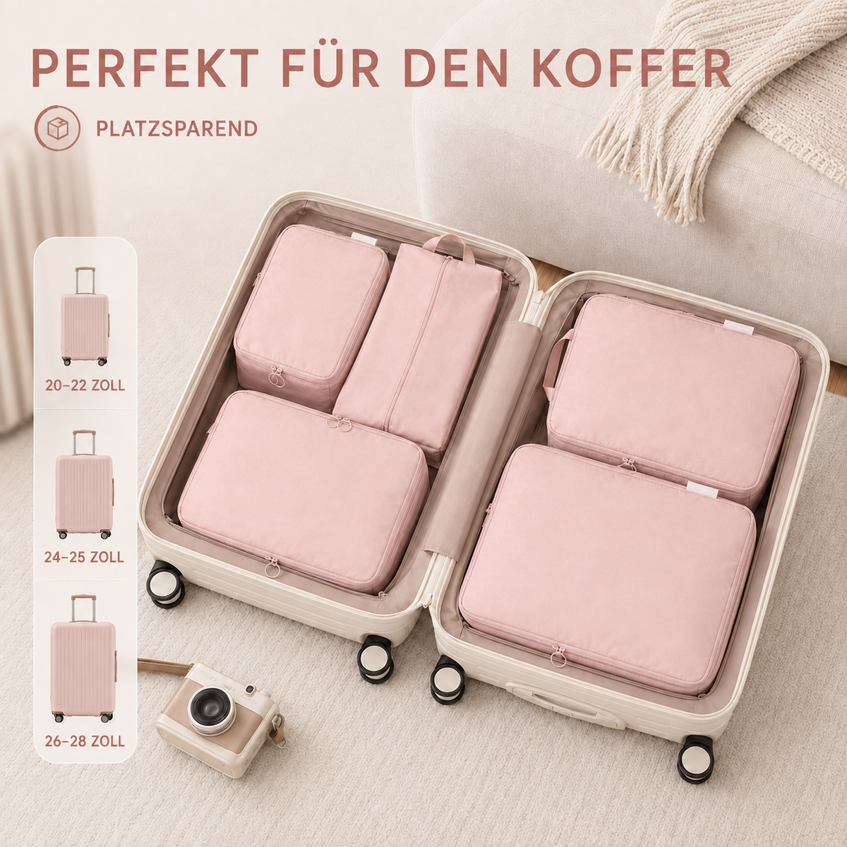 Camp Basel |  Voylix Leichte Polyester-Packwürfel