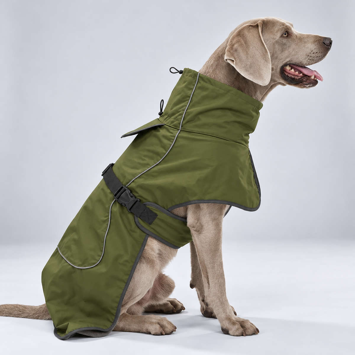 Camp Basel | Woofclad Winddichte Weste mit integriertem Geschirr