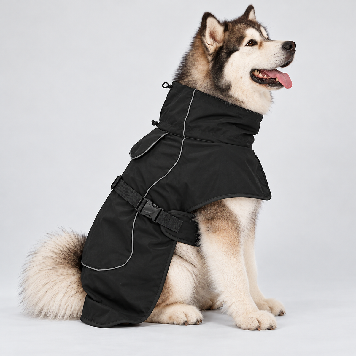 Camp Basel | Woofclad Winddichte Weste mit integriertem Geschirr