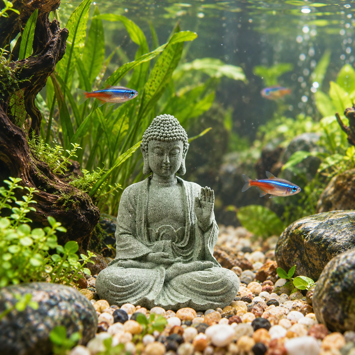Camp Basel | Zenvar Kleine sitzende Buddha-Figur