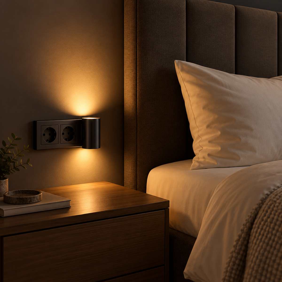 Smart LED Wandlampe