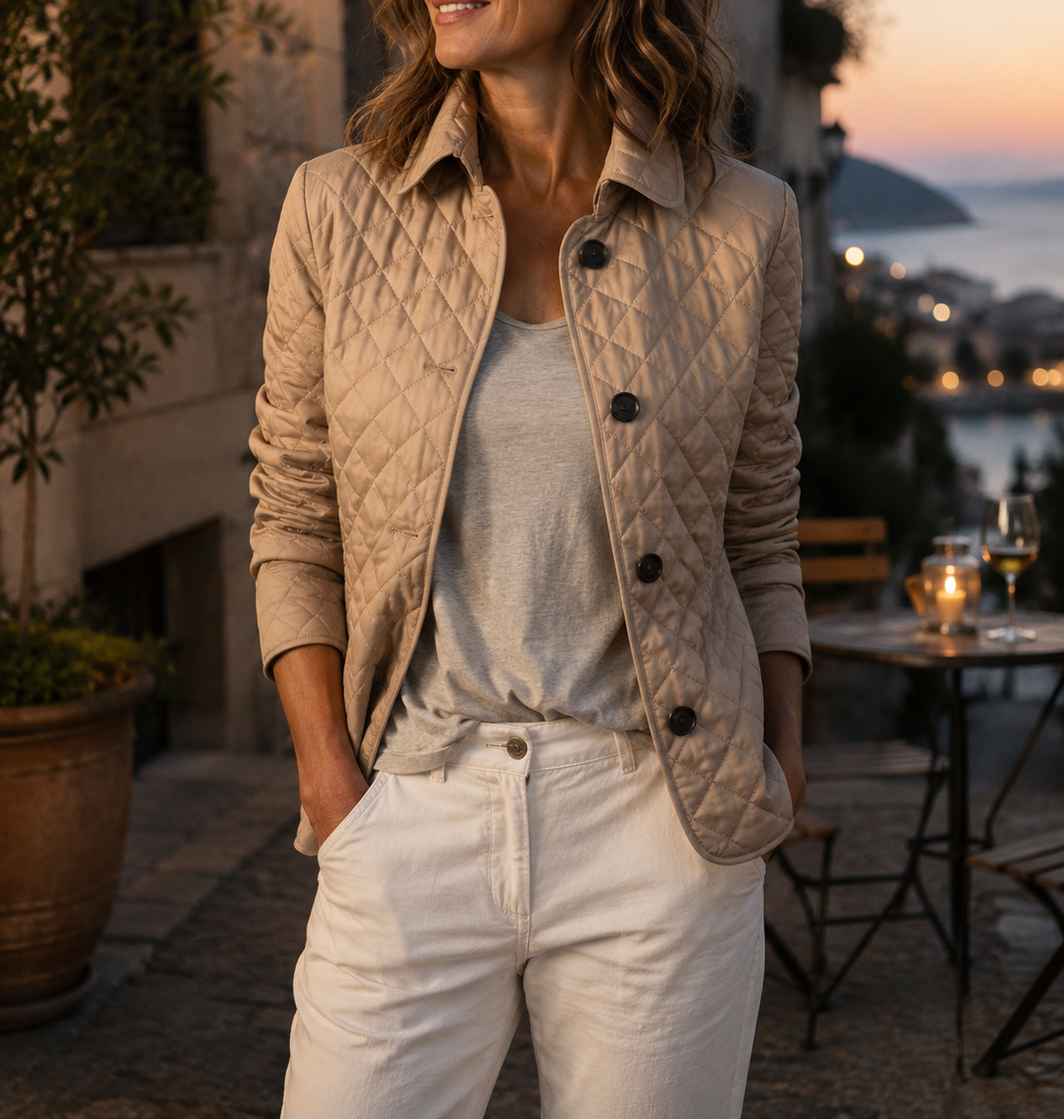 Margot Leichte gesteppte Jacke