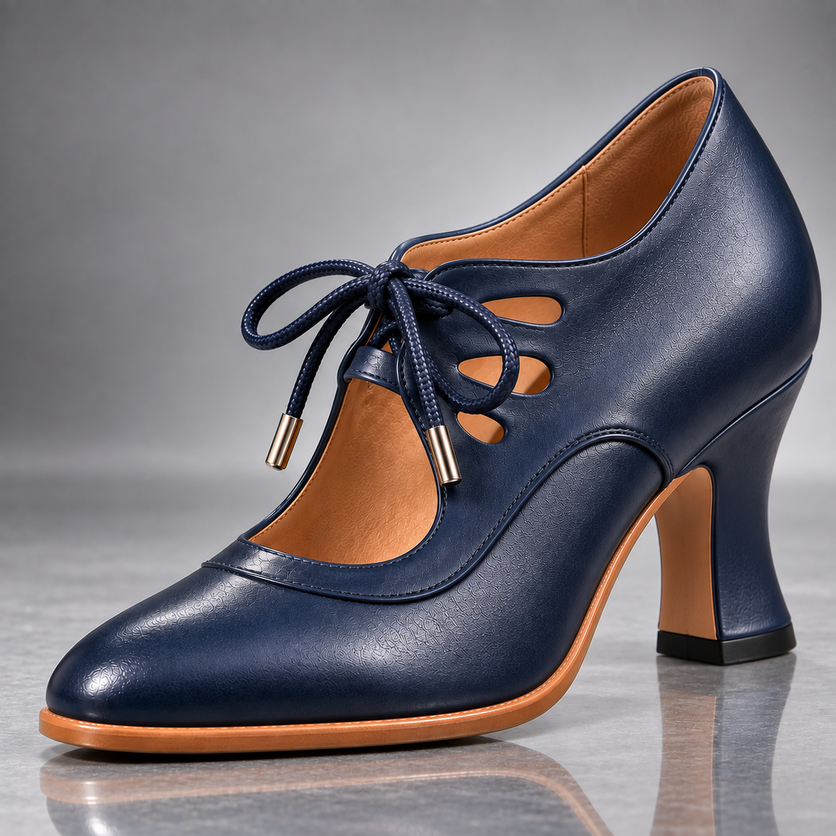 Audrey Schnür-Pumps