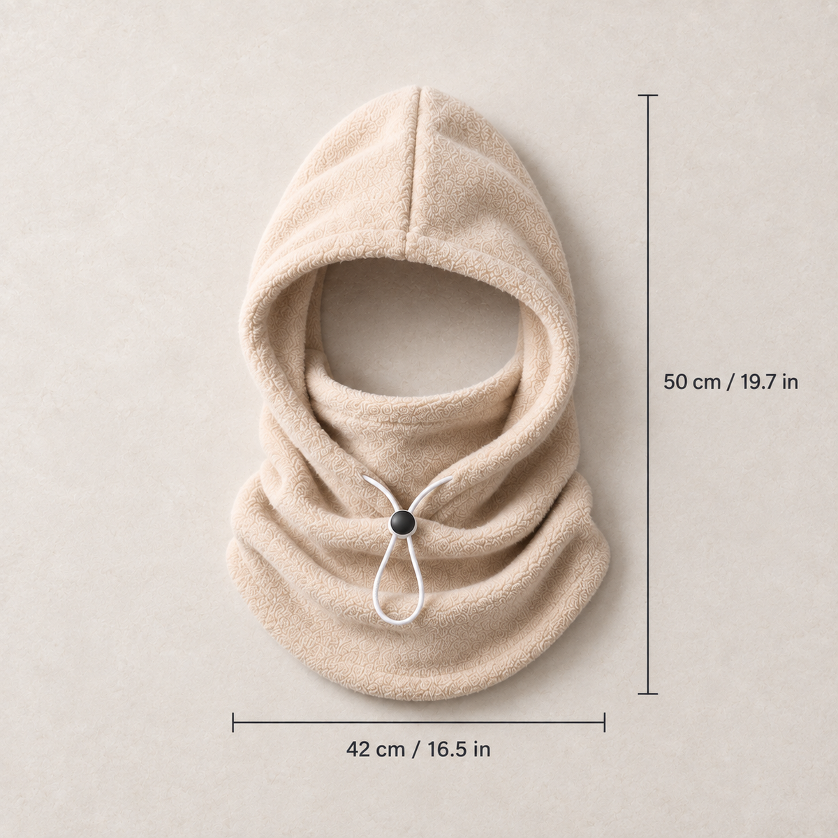 3-in-1 Winterhaube (Gesichtsmaske und Halswärmer)