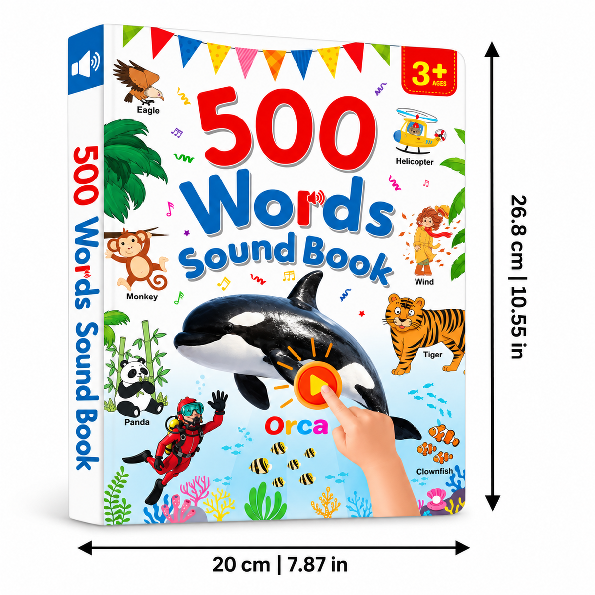 Interaktives Soundbuch zum Aufbau des englischen Wortschatzes für Kinder