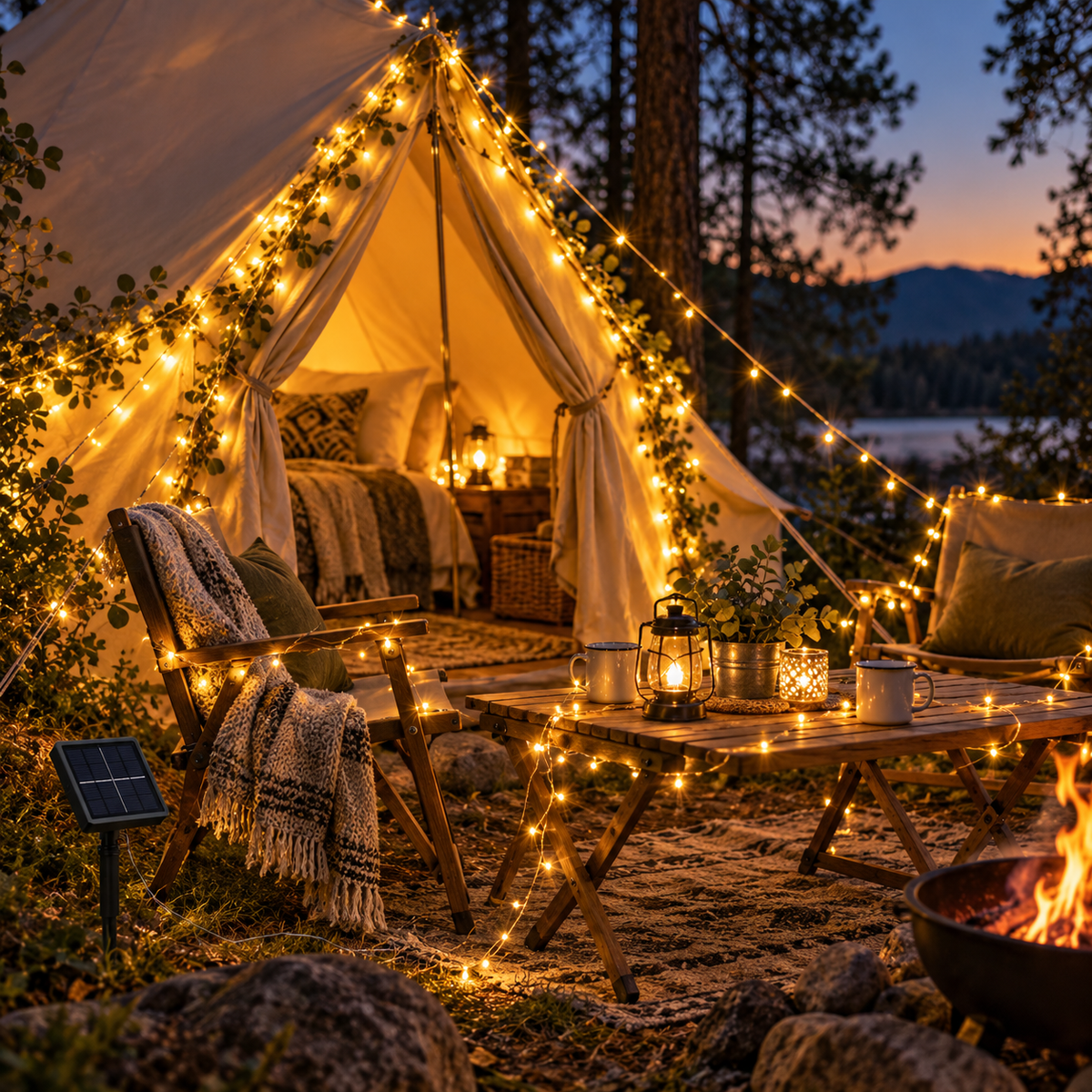 Camp Basel | LumaTrail Lichterkette