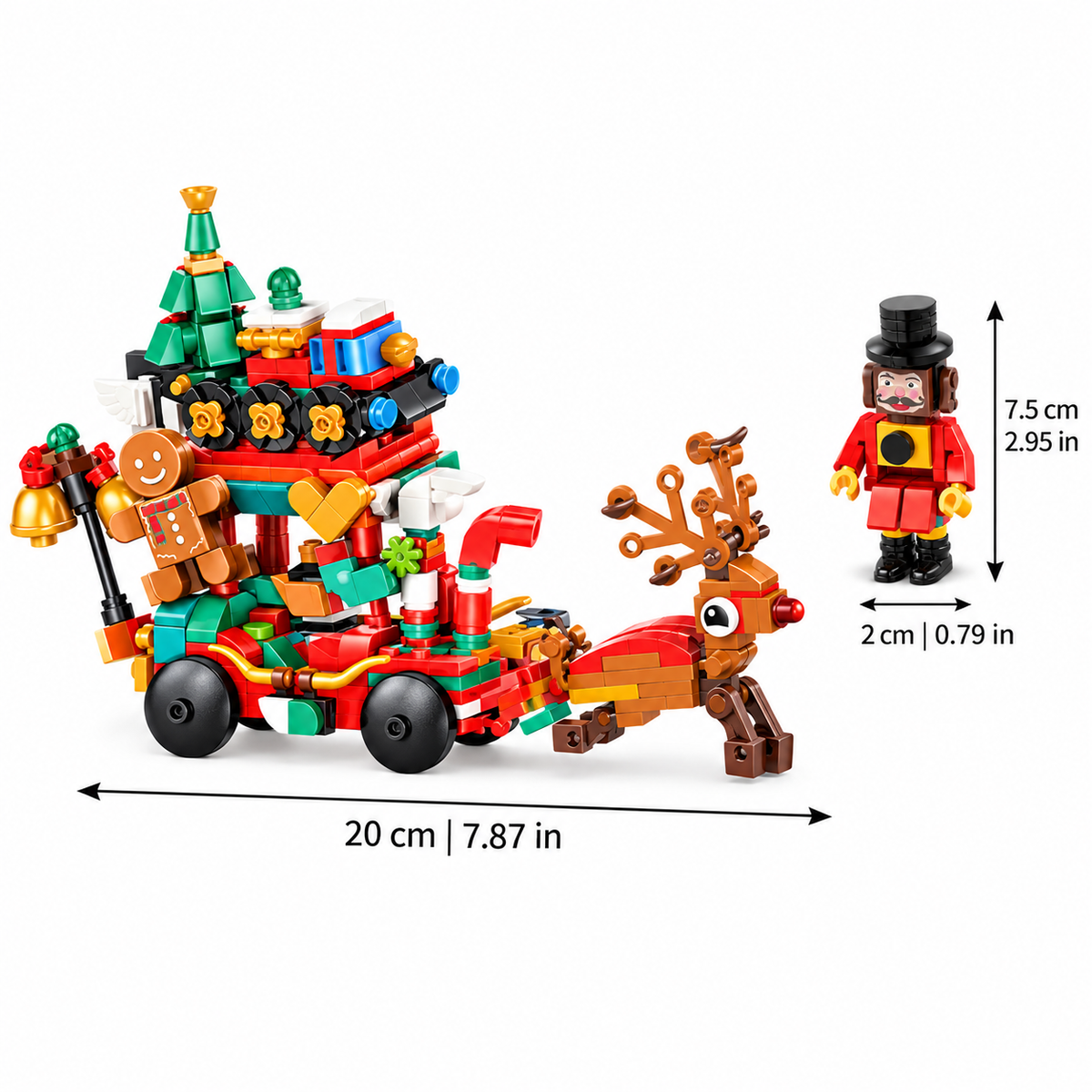 24-Tage Baustein-Adventskalender für kleine Baumeister