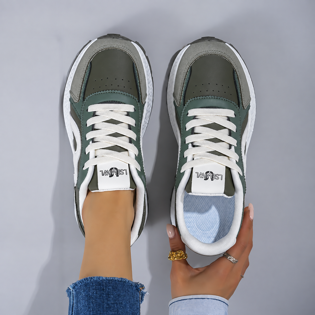 Marie Sneakers Extra breite, dämpfende Sneakers