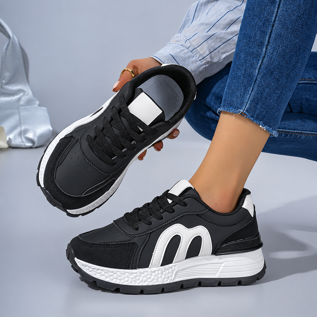 Marie Sneakers Extra breite, dämpfende Sneakers