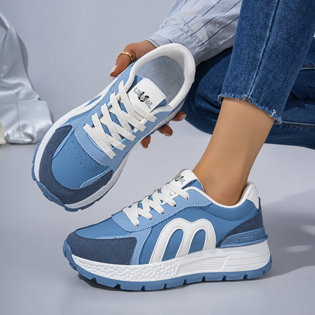 Marie Sneakers Extra breite, dämpfende Sneakers