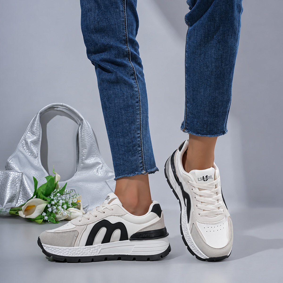 Marie Sneakers Extra breite, dämpfende Sneakers