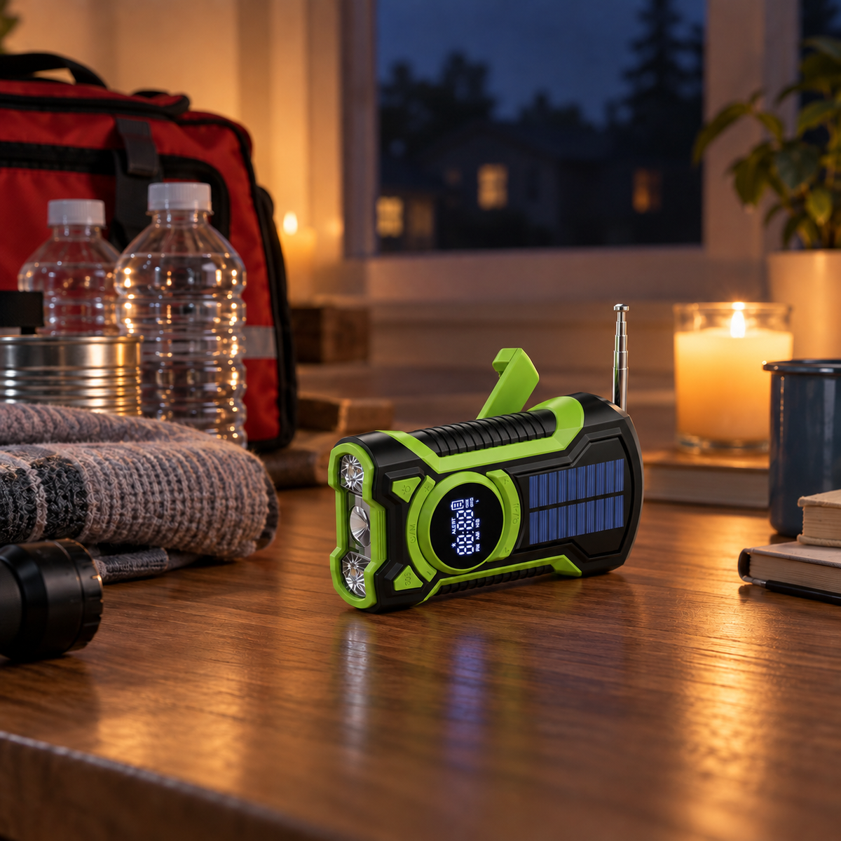 Camp Basel | Crankora Handkurbel-Notfallradio