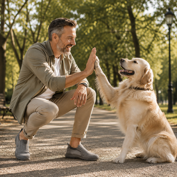 Herren-Schuhe ultraleicht mit rutschfester Sohle