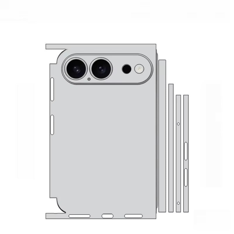 Dual Color iPhone Duo Skin Wrap