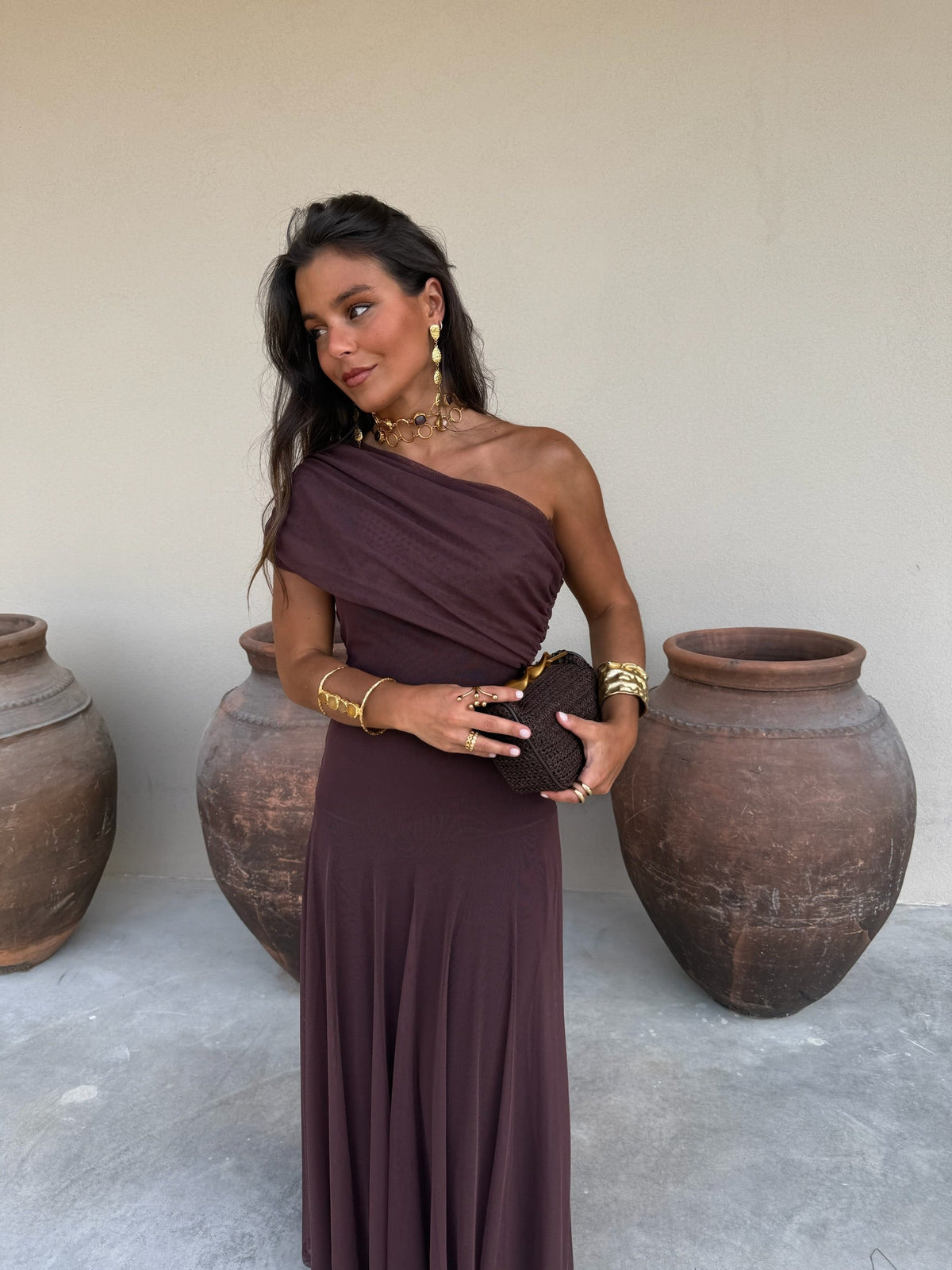 Valentina Kleid - Braun
