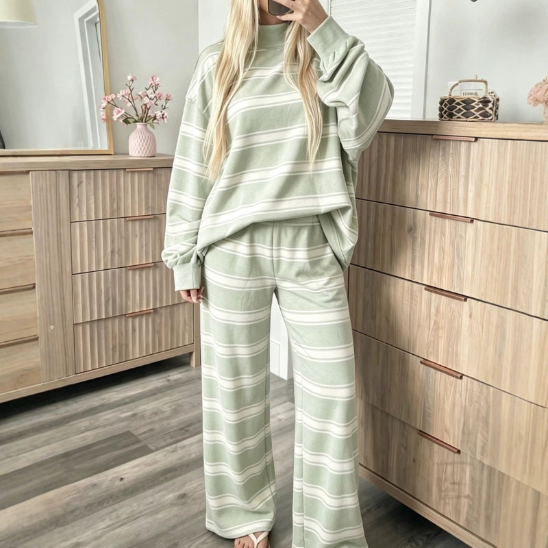 Tove Gestreiftes Lounge-Set