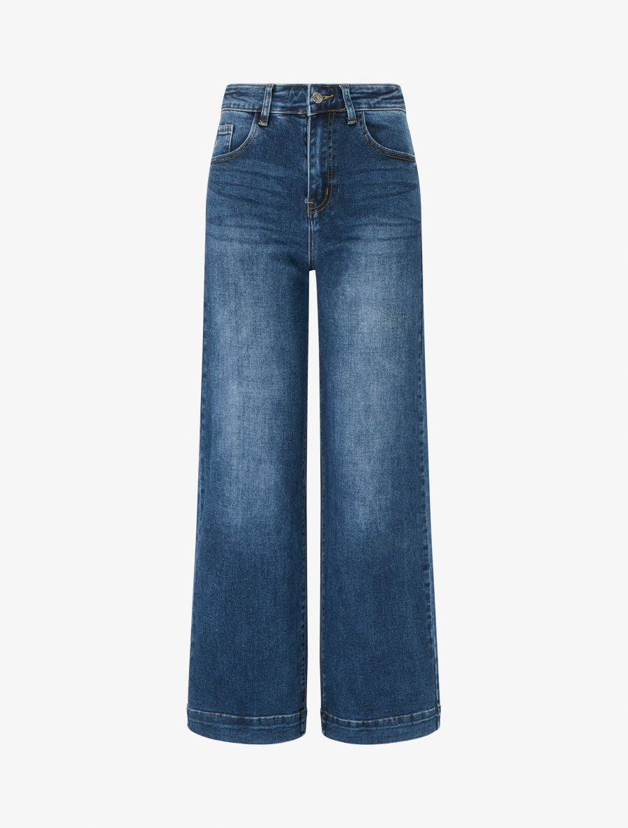 Gewaschene 5-Pocket-Jeans