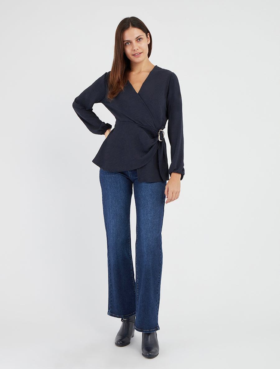 Gewaschene 5-Pocket-Jeans