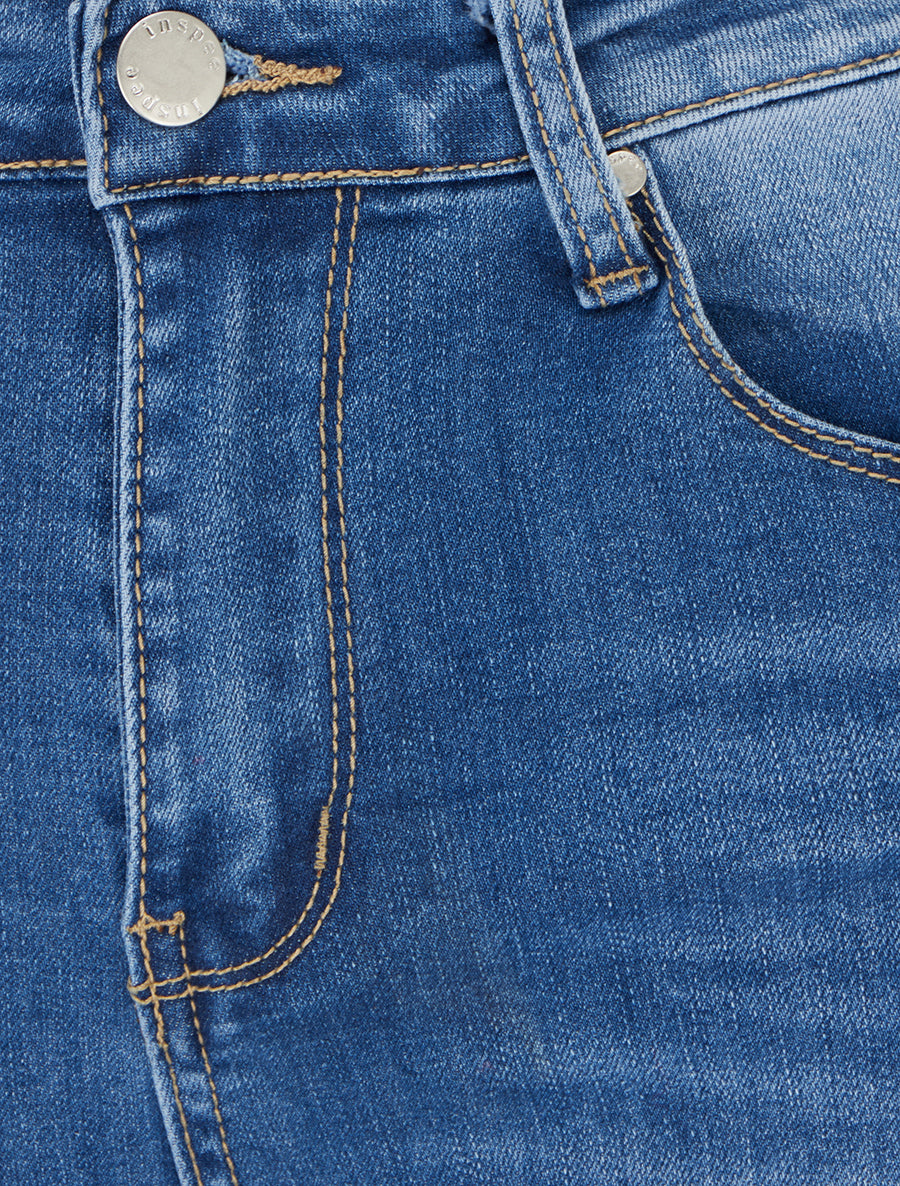 Jean skinny taille haute 5 poches
