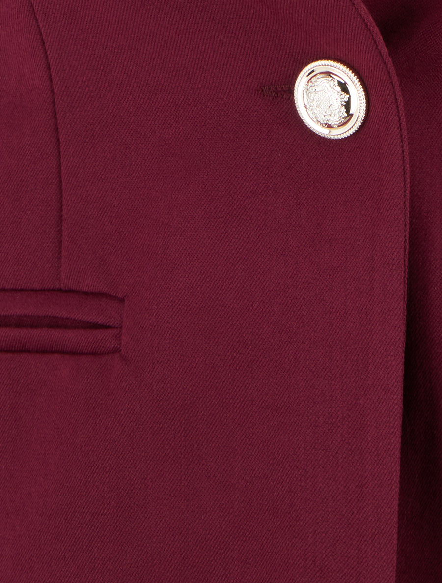 Taillierter Blazer mit Schulterpolstern