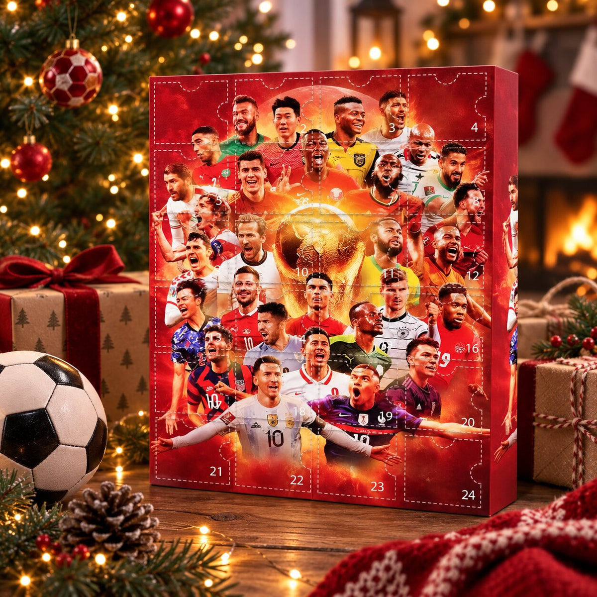 Kickora | Fußball Adventskalender 2026 für Jungs