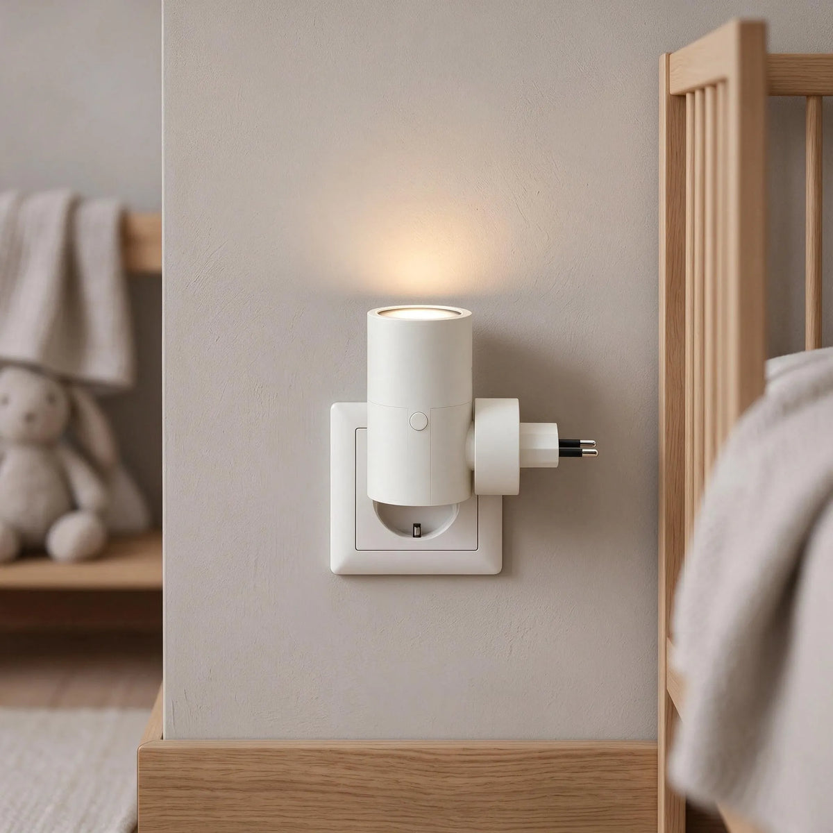 Lumivo | Dimmbares Nachtlicht zum Stillen mit Dämmerungssensor