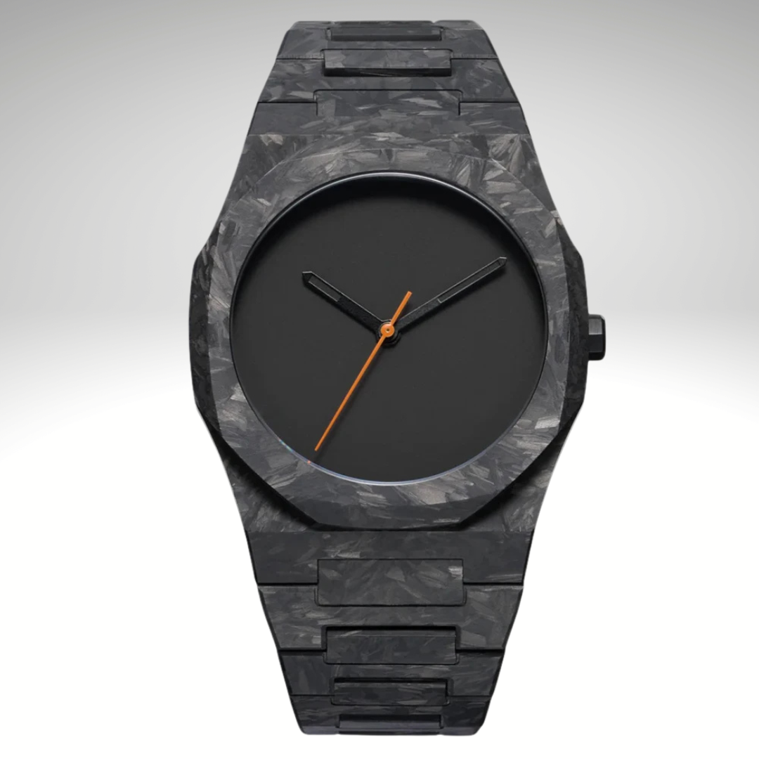 KRONOS Uhr – Polycarbonat-Edition Black