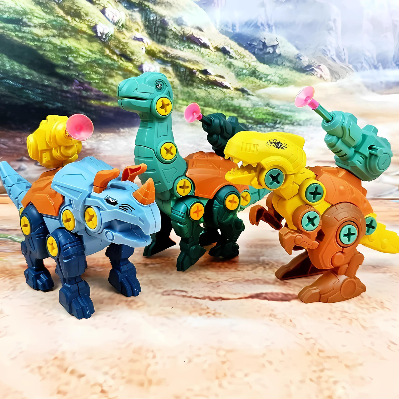 Build & Blast Dinosaurier-Abenteuer-Set