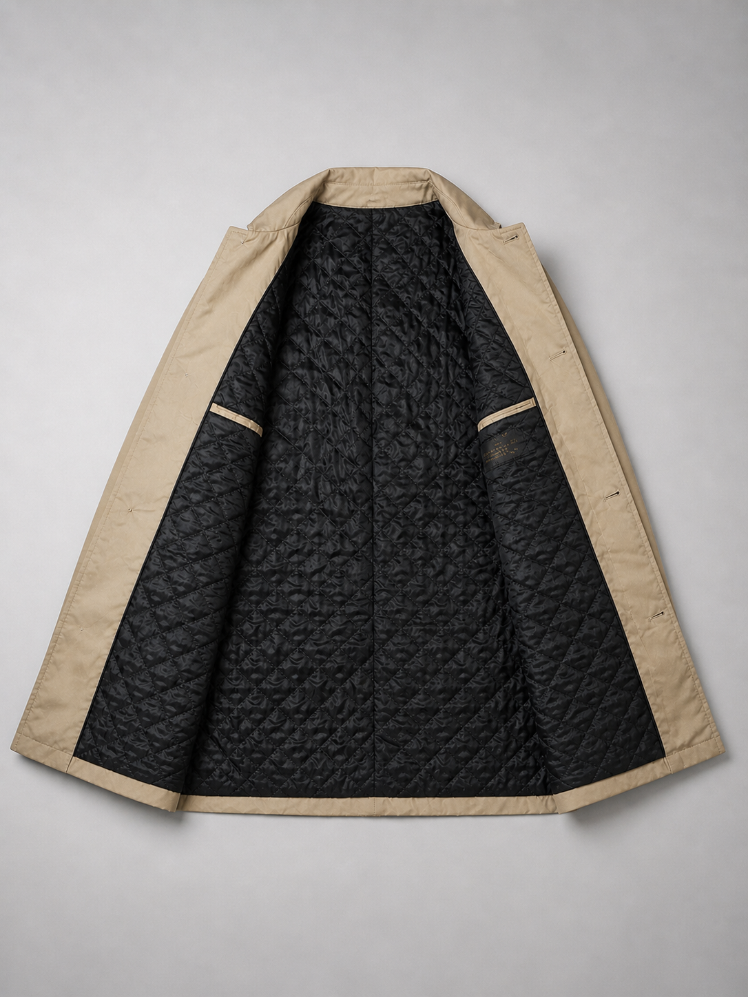 Herren-Mantel mit klassischem Schnitt und eleganter Silhouette