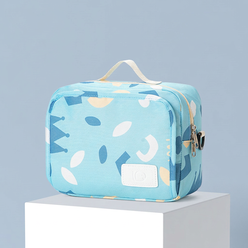 3-in-1 Kinderwagen-Organizer-Tasche – Wasserdichte Windel-Aufbewahrung mit isolierten Fächern
