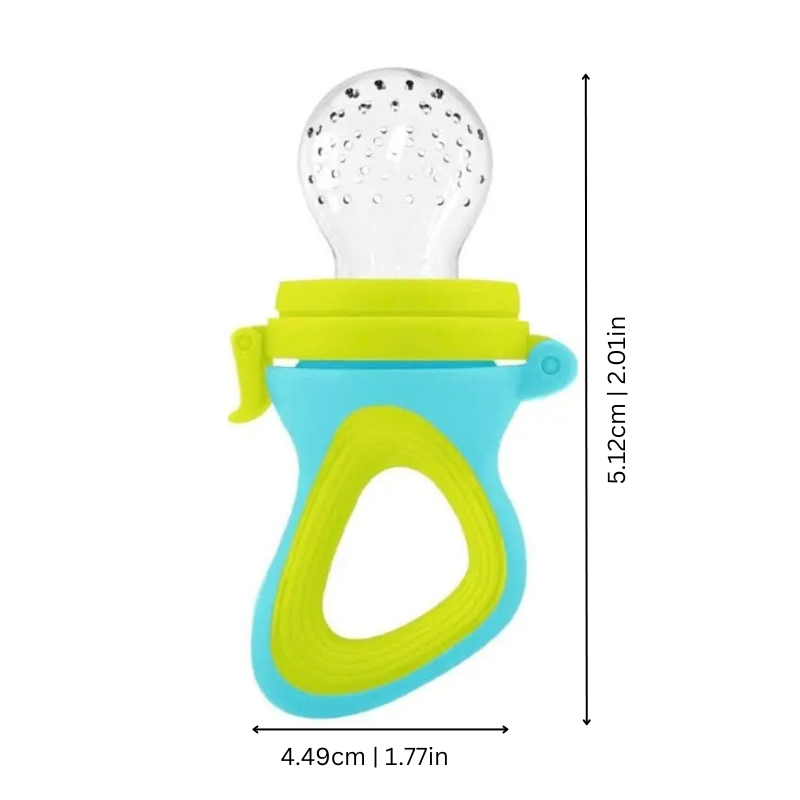Baby-Fütterer mit Easy-Grip für frisches Obst und Zahnungshilfe