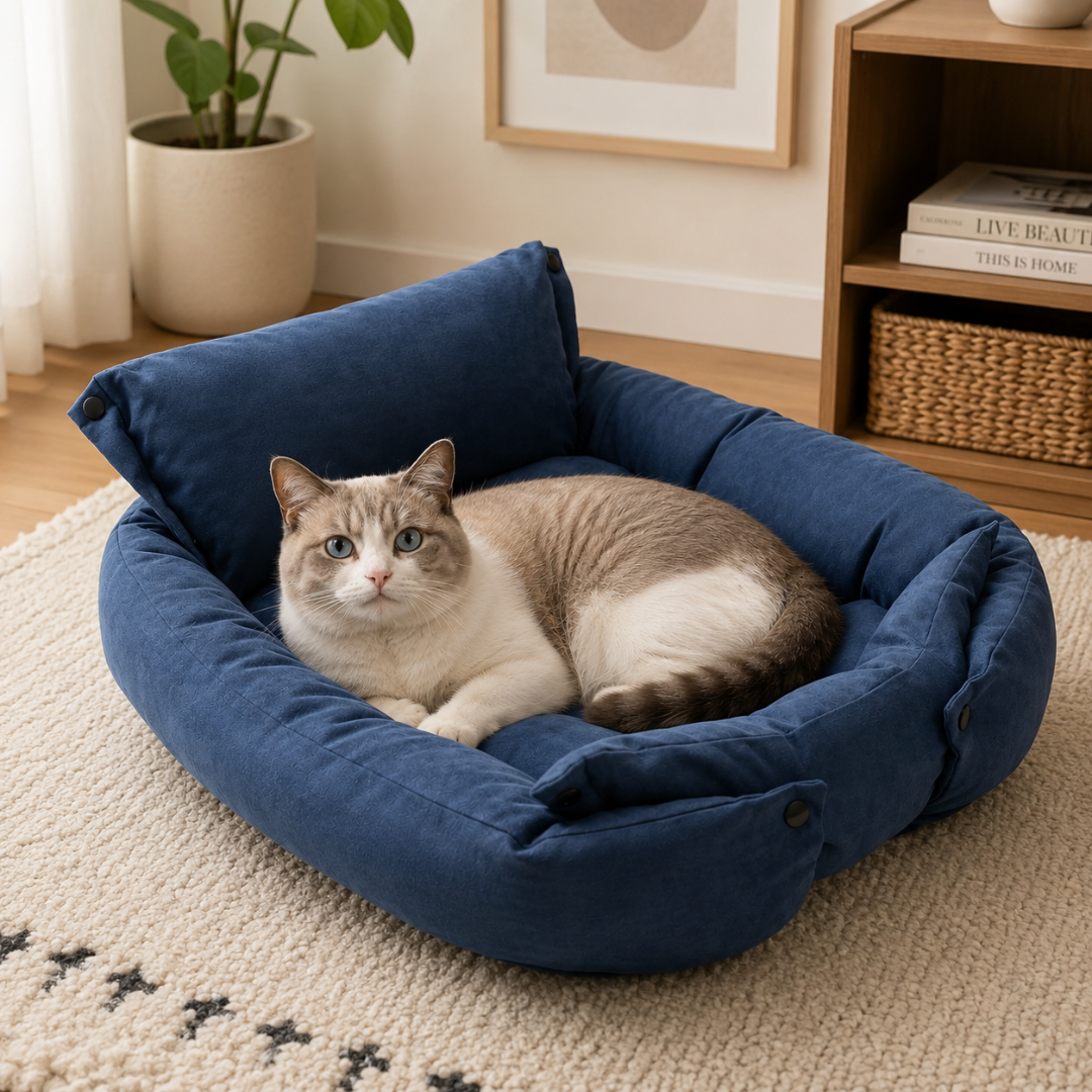 Camp Basel | Snugsworth 3-in-1 Verstellbares Haustierbett Sofa