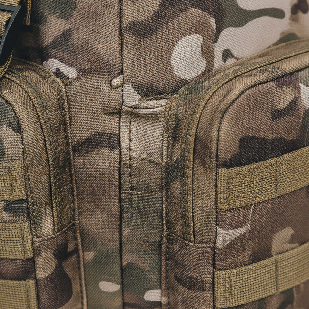 80-Liter-Trekkingrucksack mit MOLLE-Webbing robust wasserdicht