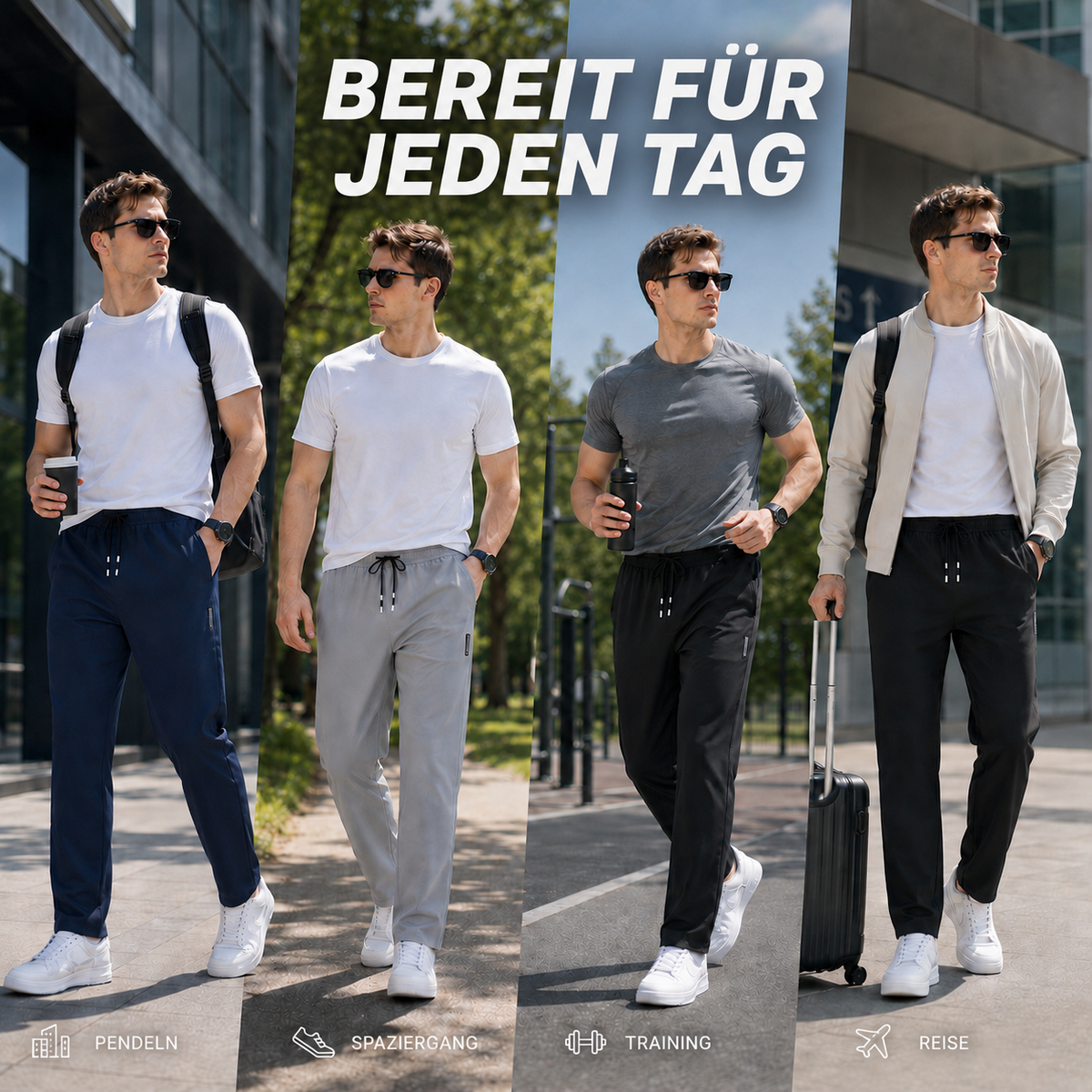 Camp Basel | Aeriflex Leichte Lauf-Hose