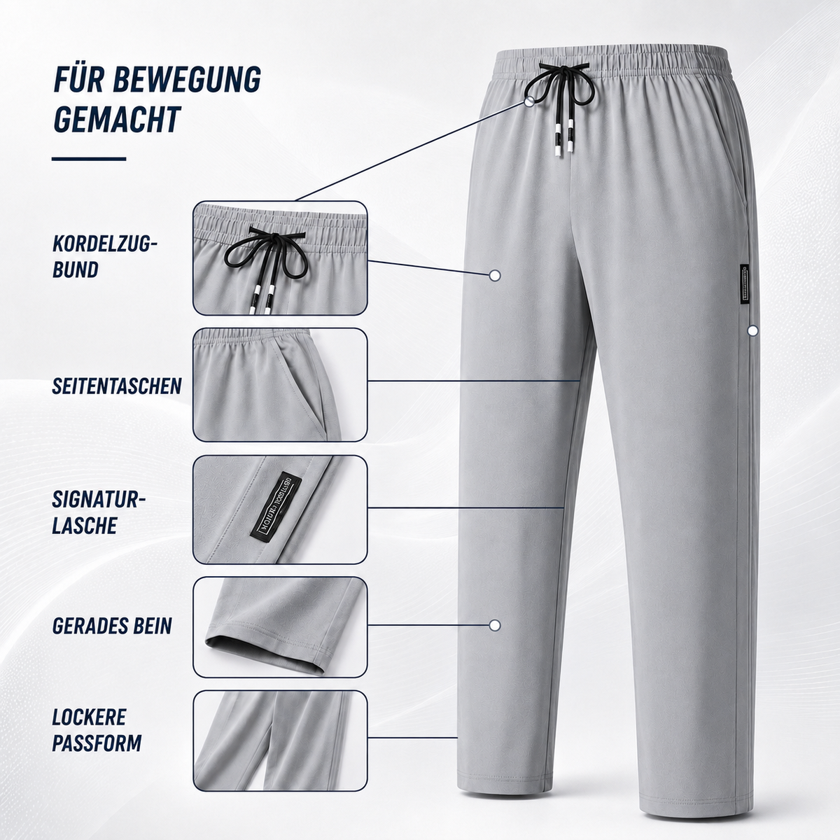 Camp Basel | Aeriflex Leichte Lauf-Hose