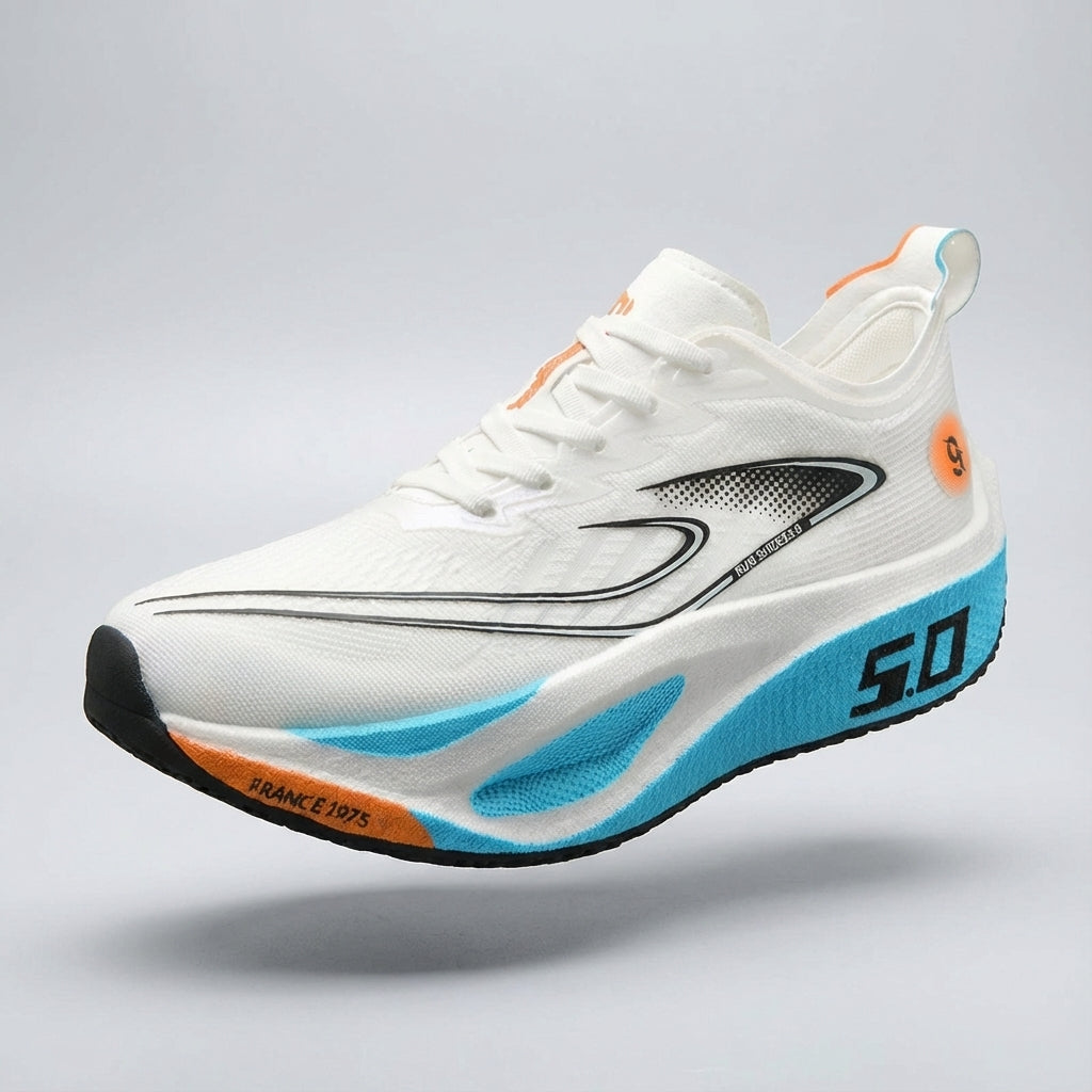 Leichte atmungsaktive Laufschuhe mit stabiler Sohle