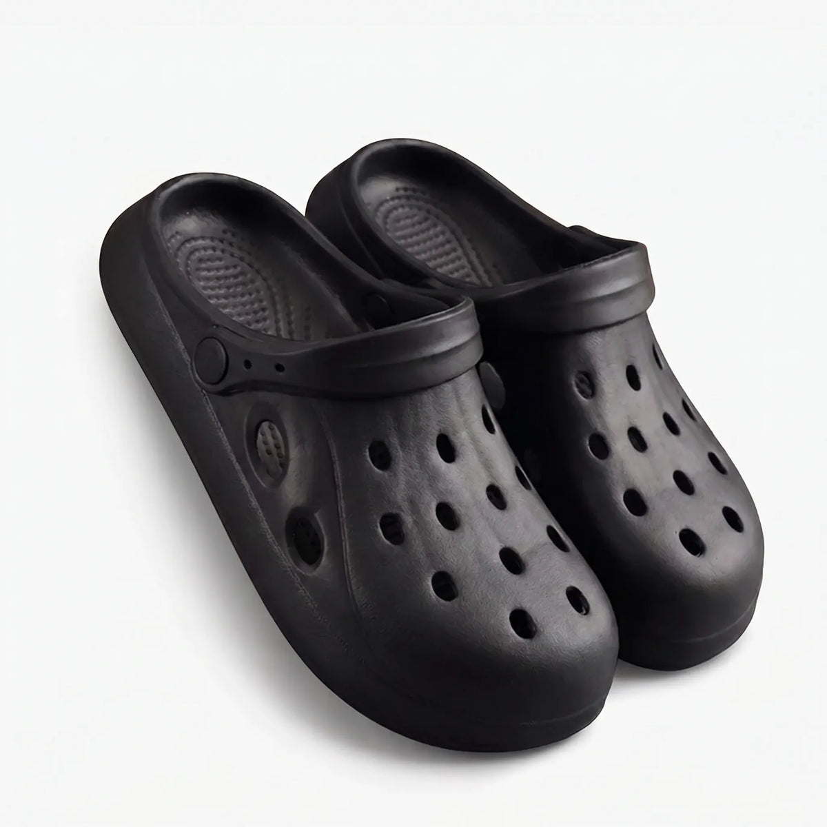 Gartenschlappen Slip-On atmungsaktiv breite Zehenbox rutschfest