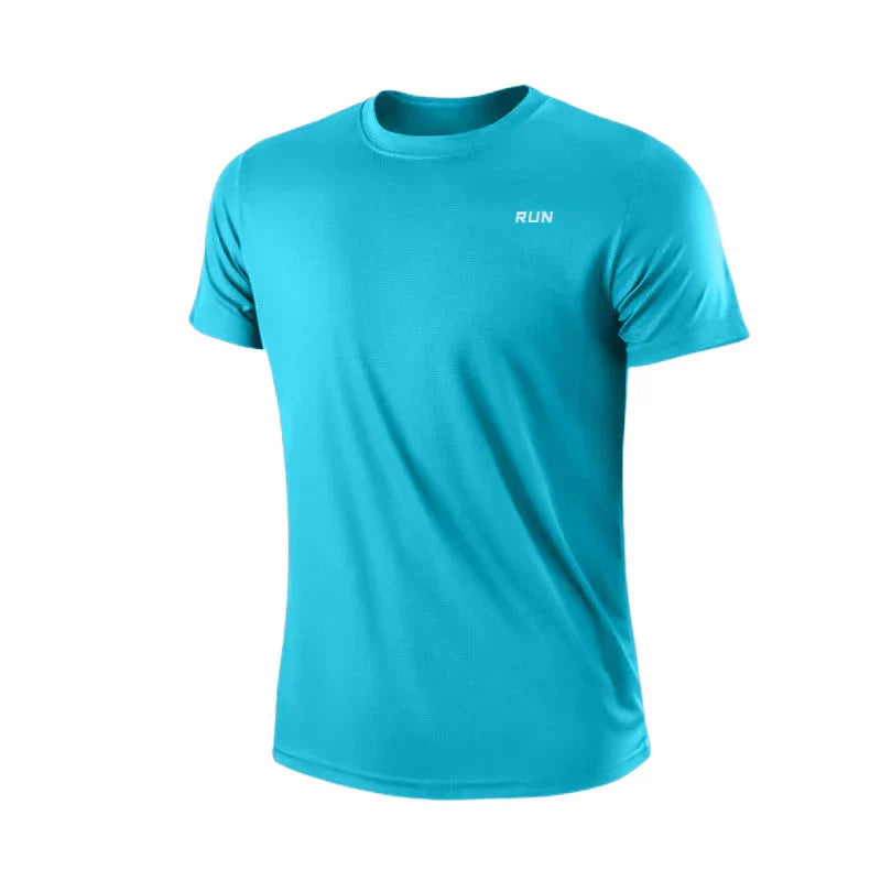 Herren-Trainingsshirt schnelltrocknend atmungsaktiv strukturierte Webart