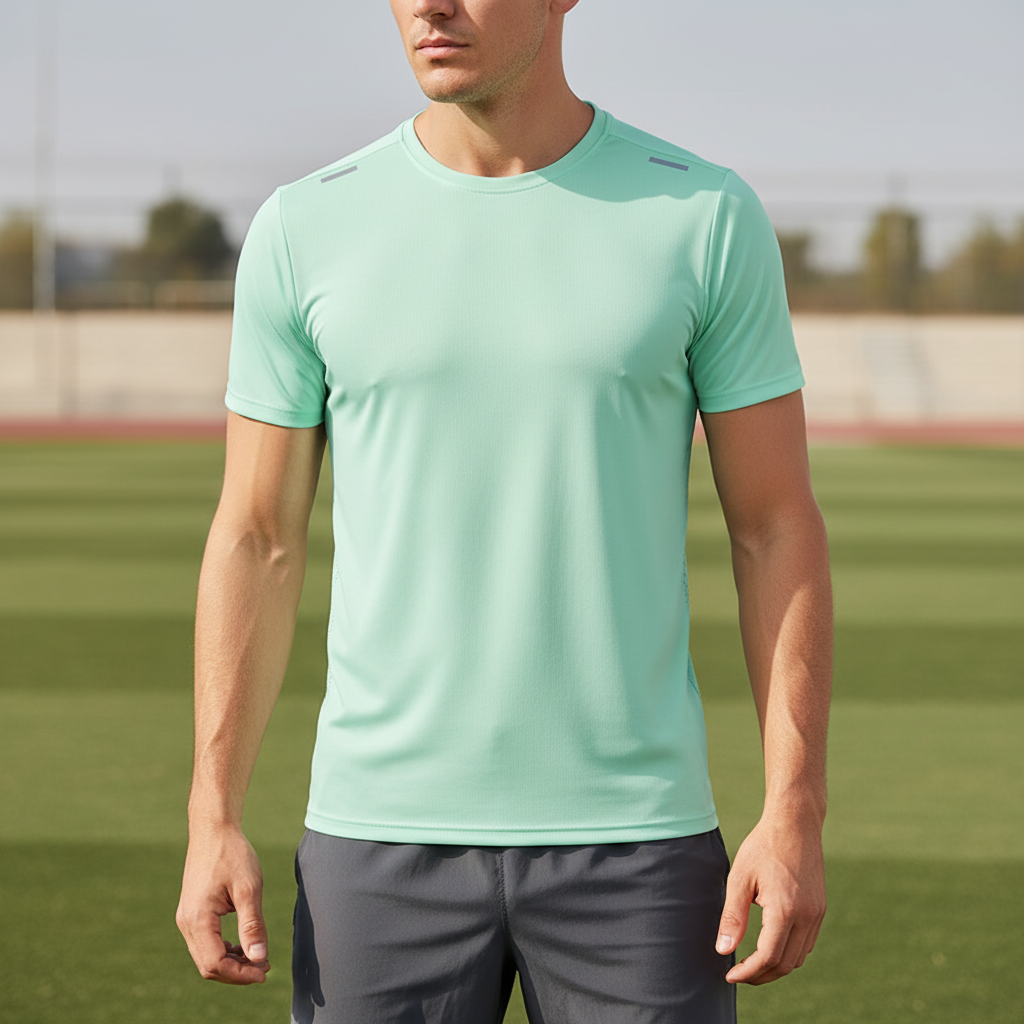 Aeroflexor Kurzarm-Performance-Shirt atmungsaktiv rutschfest