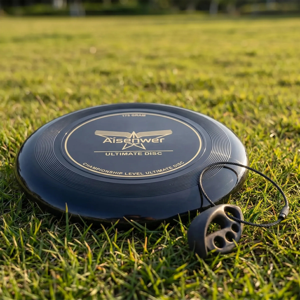 Flugscheibe 175g aerodynamisch gerillte Kante Outdoor-Sport