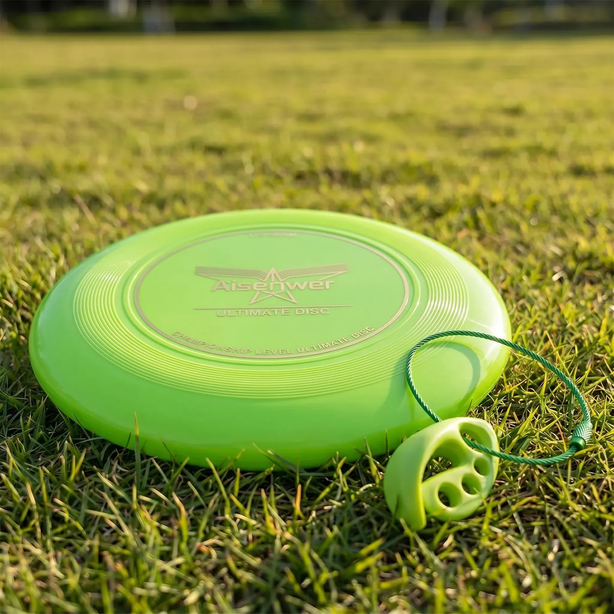 Flugscheibe 175g aerodynamisch gerillte Kante Outdoor-Sport