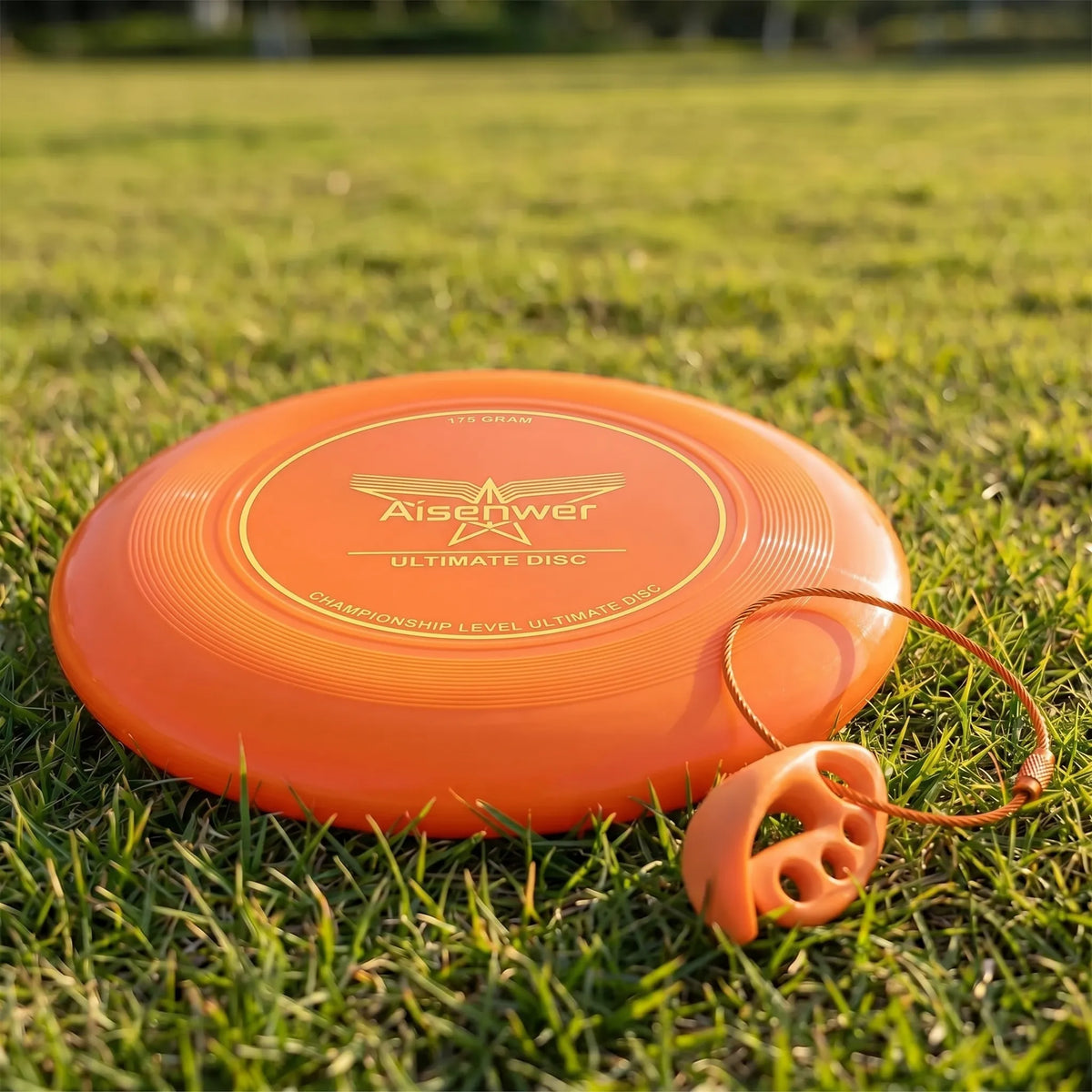 Flugscheibe 175g aerodynamisch gerillte Kante Outdoor-Sport