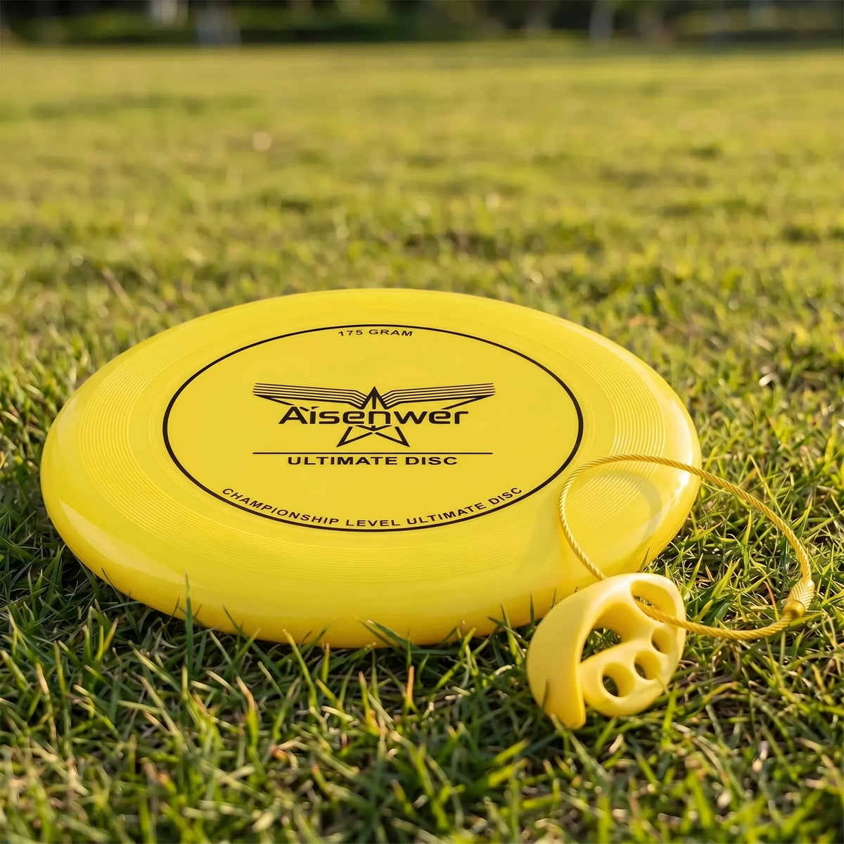 Flugscheibe 175g aerodynamisch gerillte Kante Outdoor-Sport
