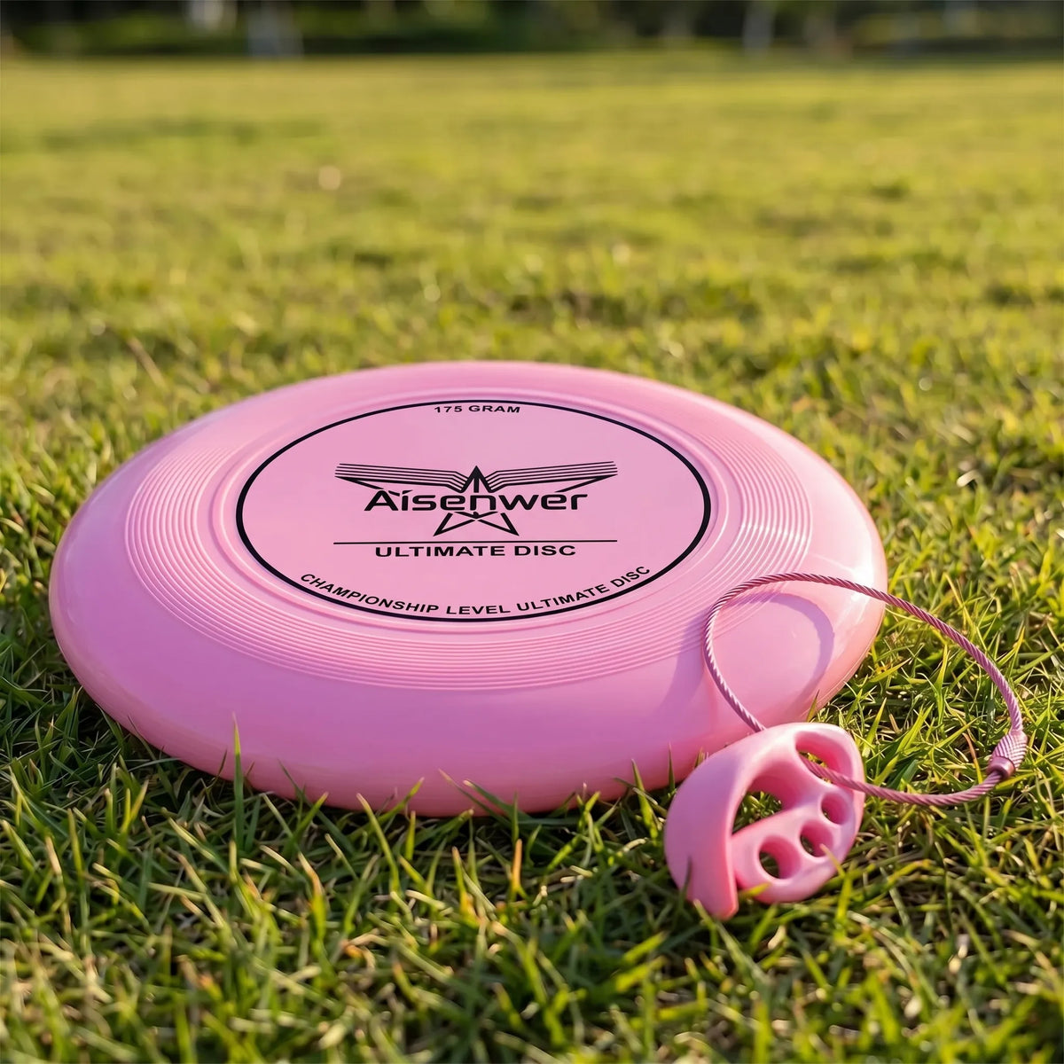 Flugscheibe 175g aerodynamisch gerillte Kante Outdoor-Sport