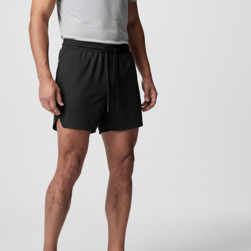 Herren Laufshorts schnelltrocknend atmungsaktiv für Sport und Fitness
