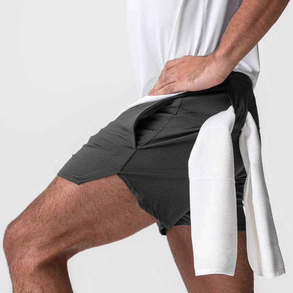Herren Laufshorts schnelltrocknend atmungsaktiv für Sport und Fitness