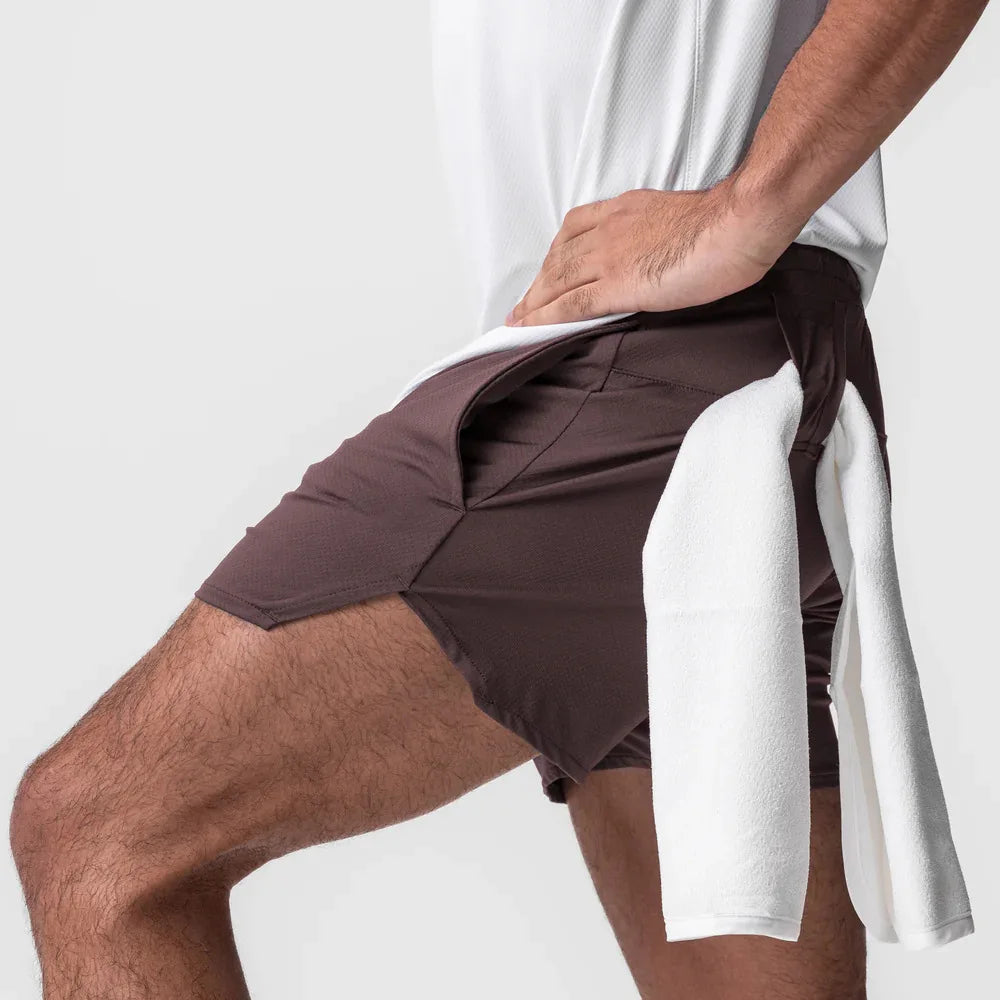 Herren Laufshorts schnelltrocknend atmungsaktiv für Sport und Fitness