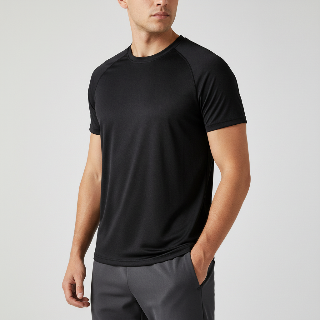Herren-Kurzarm-Athletikshirt ultraleicht schnelltrocknend atmungsaktiv